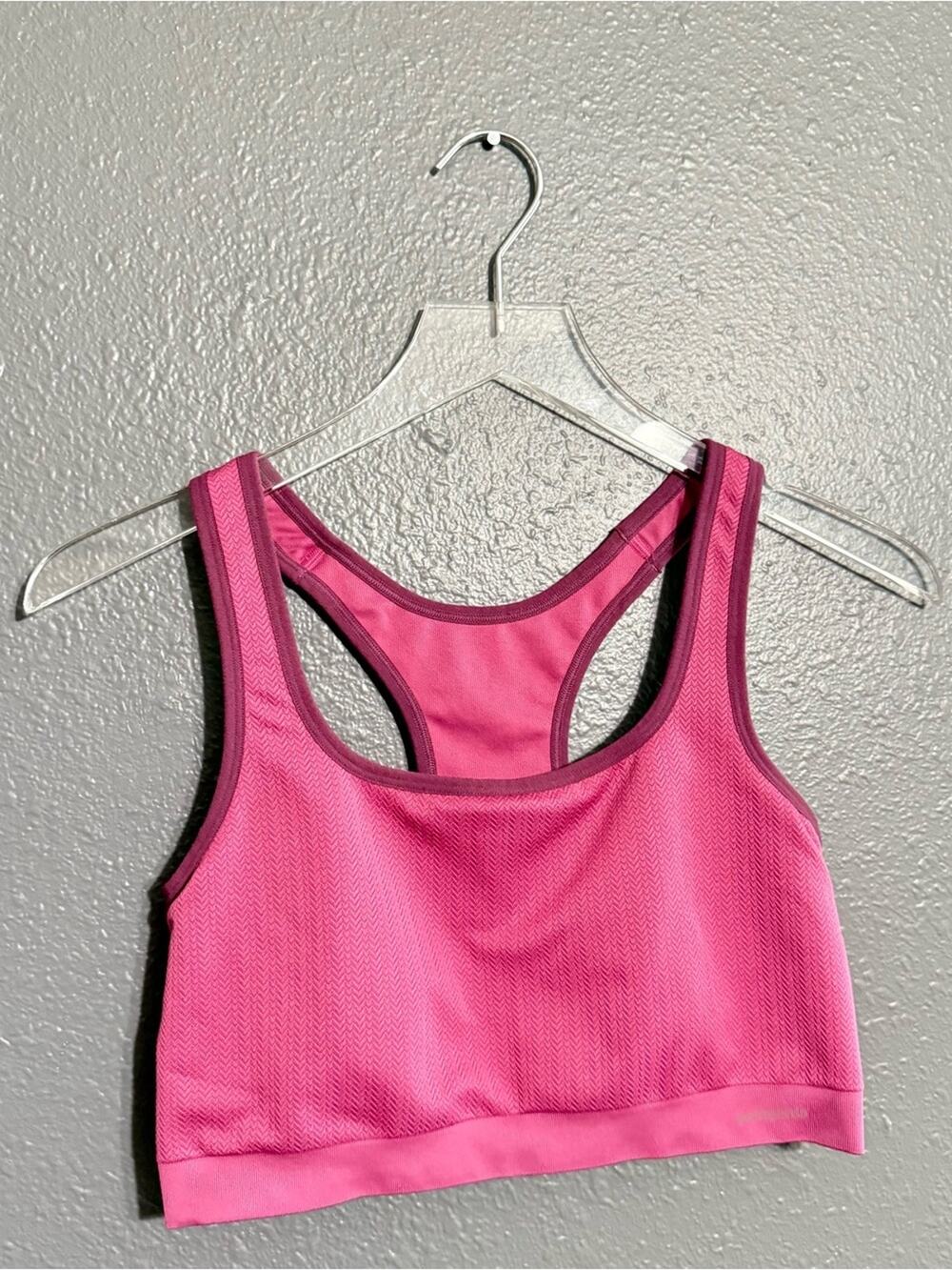 Patagonia Overhead Sports Bra in Pink Size XL